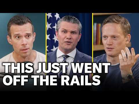 Hegseth WHINES About Trump in OFF THE RAILS Press Conference