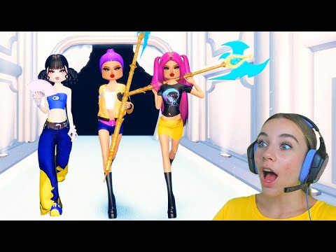 ОДЕВАЮСЬ В ОХОТНИЦ НА ДЕМОНОВ в ROBLOX Dress To Impress