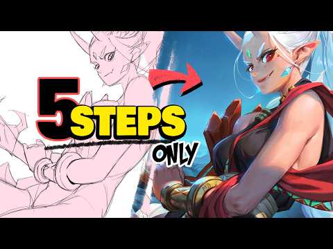 HOW TO RENDER - sketch to final in 4h