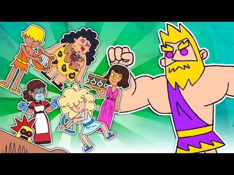 (some of) Zeus's Kids - Greek Gods Explained