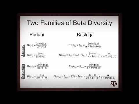 Beta Diversity in R