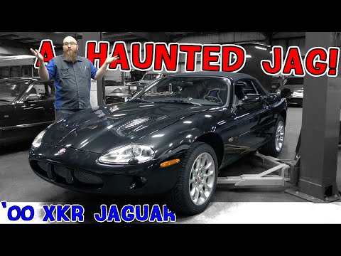 2000 XKR Jaguar with over 440K miles - sort of?! CAR WIZARD has a haunted car in his shop!