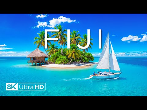 Fiji 8K UHD – A Tropical Escape with Crystal Lagoons and Breathtaking Island Views