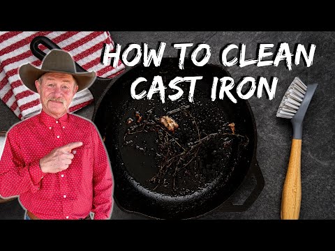 Easily Clean your Cast Iron Like a Pro!