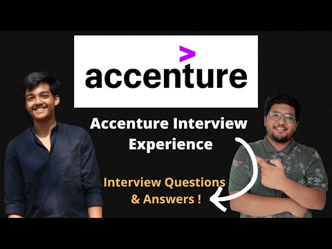 Accenture Latest Interview Experience | Interview Questions & Answers In Detail 🔥🔥