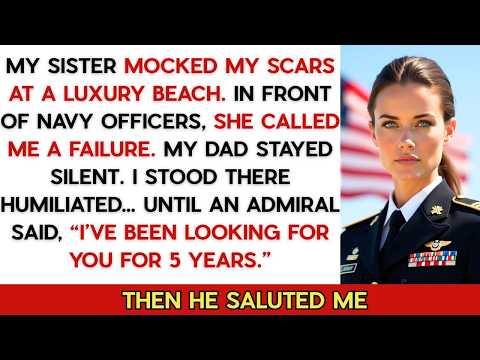 My Sister Mocked My "Scars" At The Beach — Until An Admiral Revealed How I Saved His Entire Fleet