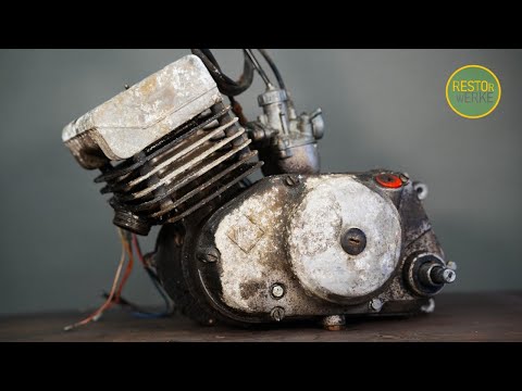 1980s two strok 50ccm Engine - Full Restoration