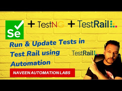 Selenium + TESTNG + TEST RAIL Integration || Run & Update Tests in Test Rail using Automation