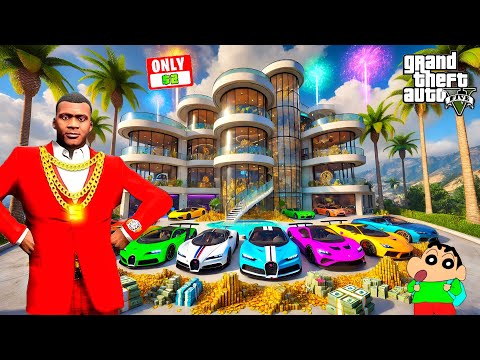 Franklin Kicked Shinchan AND Chop From House And Become In GTA 5 !