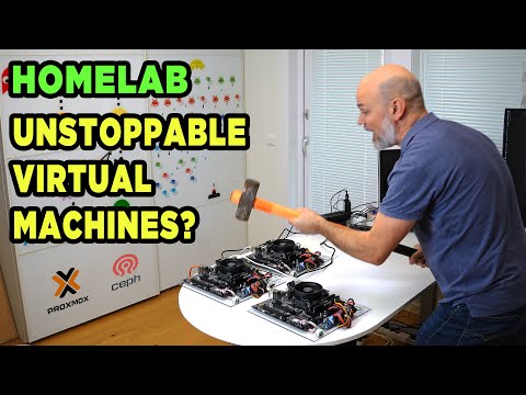 Homelab: UNSTOPPABLE Virtual Machines with Proxmox and Ceph | DIY Blade Servers Part 3