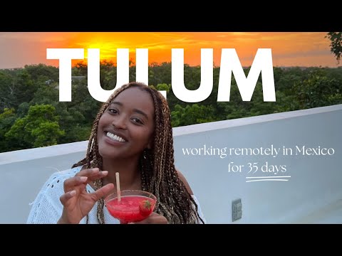 TULUM SOLO TRIP | Working Remotely for 1 Month, Exploring Tulum, Swimming w/ Whale Sharks & More!
