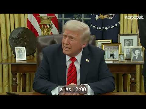 Trump amenaza con desatar "un infierno" en Gaza si Hamás no libera a todos los rehenes este sábado