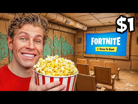 $1 vs $10,000 Movie Theater! *Budget Challenge*