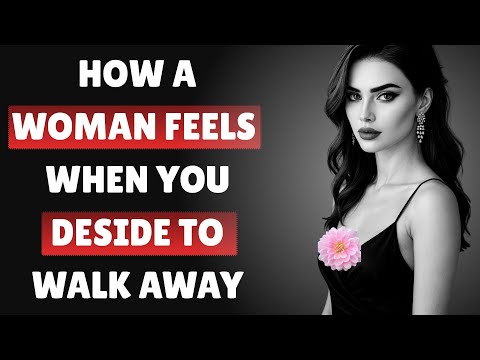 💔 What Does a Woman Feel When You Walk Away? | Stoicism & Emotional Insight 🧠✨