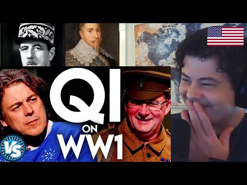 American Reacts QI vs World War 1! The Facts You Didn't Know!