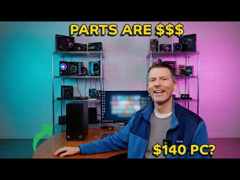 Computer Parts Are Too Expensive! Is a $140 Office PC Enough? #budgetpc #vega7 #officepc