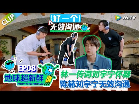 【地球超新鲜CLIP】：“你在玩我吗？”林一传词让刘宇宁怀疑人生！陈赫刘宇宁无效沟通但最后却猜出正确答案！#刘宇宁 #龚俊 #陈赫 #李乃文 #孙红雷