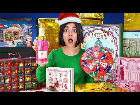 همه جعبه شانسی‌های تقویمی رو باز کردیم 🤩 عجیب‌ترین ادونت کلندر های دنیا