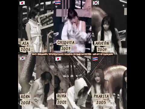 BABYMONSTER- WE GO UP | MNET FANCAMS FAN EDIT | #babymonster #wegoup #fancam #1stwin #monstiez