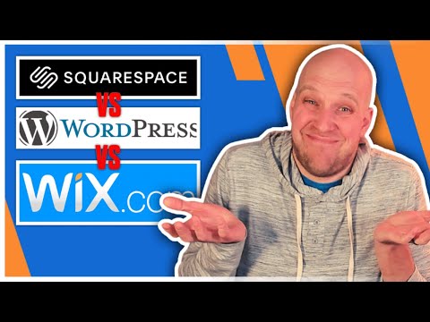 Wix vs Squarespace vs Wordpress (which is right for you?)