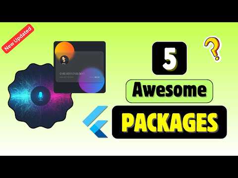 These 5 New Flutter Packages will Save You Hours