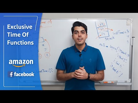 Exclusive Time of Functions (LeetCode 636 - Medium)