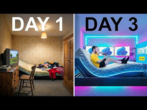 I Built My Subscriber Their Dream Bedroom!