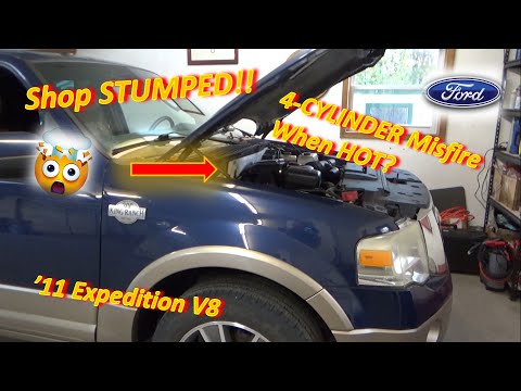 Ford STUMPS Shop...Runs on 4 Cylinders when HOT?? (5.4L 3V V8: VCT MALFUNCTION P1346)