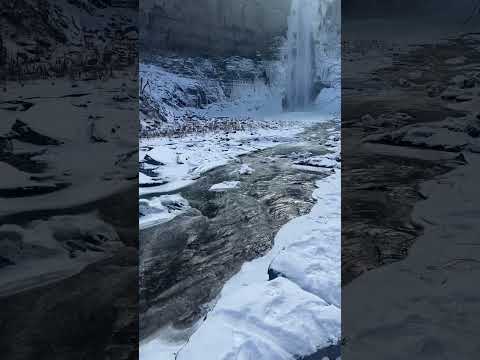 Walk with me to Taughannock | #winter #blackgirlhike #hotchocolate #breakup