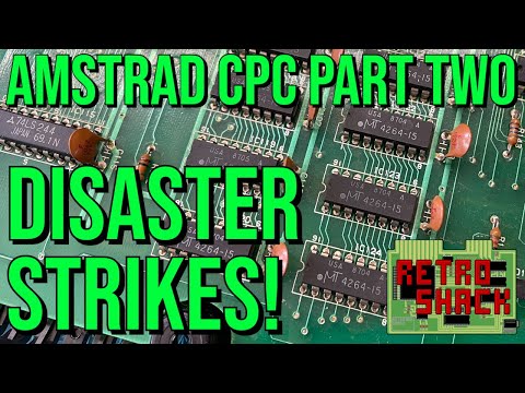 Amstrad CPC 464 Part Two - And things were going so well...