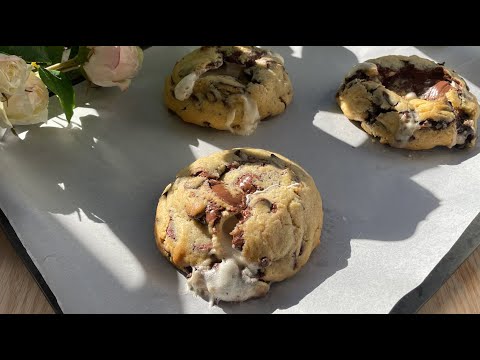 These S’Mores Cookies Broke the Internet 🍪 (No Campfire Needed!) #cookies