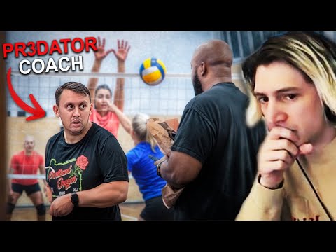 JiDion EXPOSES Volleyball Coach At His Job | xQc Reacts