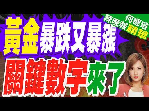 看好黃金將觸及6000美元大關!專家拆解背後關鍵|黃金暴跌又暴漲 "關鍵數字"來了|介文汲.栗正傑.張延廷深度剖析?【何橞瑢辣晚報】精華版 @中天新聞CtiNews