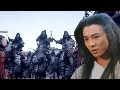 The beggar being hunted turned out to be a Kung Fu master who could defeat his enemies with one move