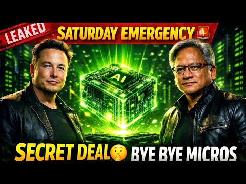 ELON MUSK’S SECRET DEAL! 🤫 NVIDIA’S New Alliance Just Leaked (Saturday Emergency)