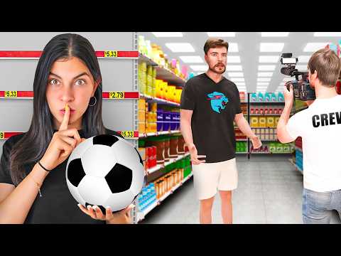 I Snuck Football Challenges Into a MrBeast Video
