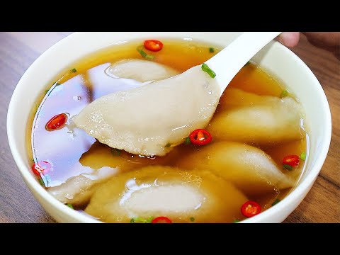 餃子還能用芋頭做？30年老阿姨的招牌小吃，勁道滑嫩美味又鮮香