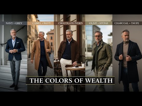 5 Timeless Color Combinations Every Elegant Man Over 50 Should Know