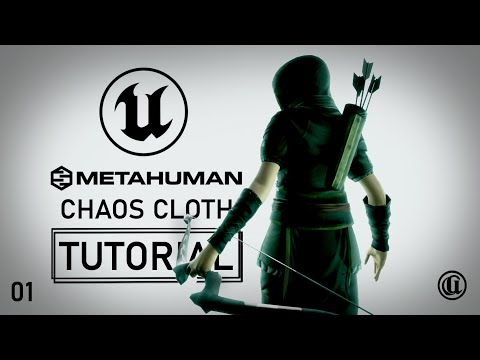 How to Create Amazing Cloth Simulations with Chaos Cloth in Unreal Engine 5 PART 01 // UE5 Tutorial