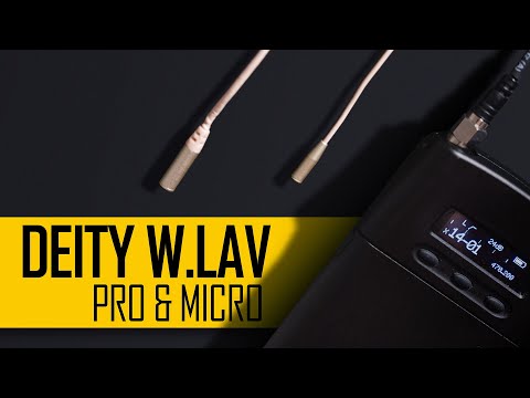 DEITY W.Lav Pro & Micro Lavalier Microphones