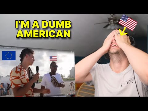 American reacts to PROOF that Americans are dumb