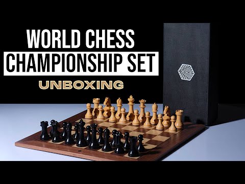 Unboxing the STUNNING $550 Official World Chess Championship Set and Giveaway!