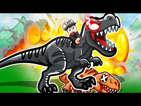 DINOSAUR LIFE of T-REX in ROBLOX