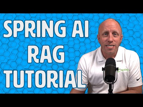 Getting started with (Retrieval Augmented Generation) RAG in Java & Spring AI