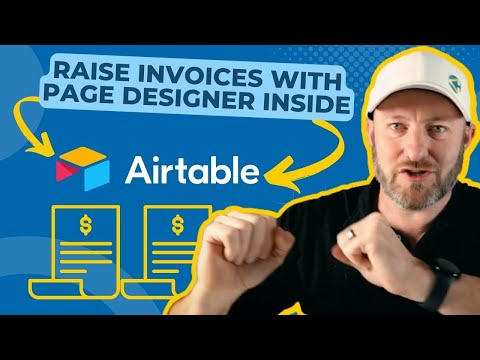 How to use Page Designer in Airtable to produce Invoices