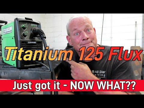 Weld Like a Pro with the Harbor Freight Titanium Easy Flux 125 | Flux core welding tips and tricks