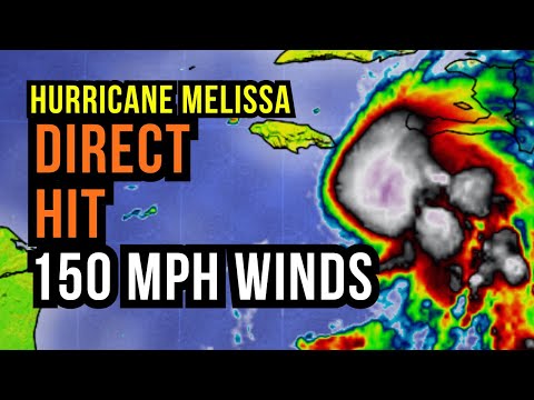 Hurricane Melissa will make a Direct Hit into Jamaica...