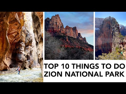 TOP 1O THINGS TO DO in Zion National Park!