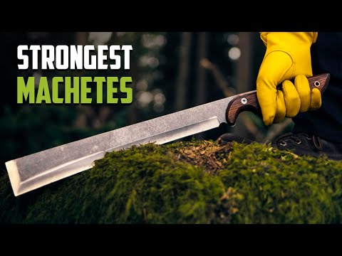 25 Strongest Machetes for Survival & Self Defense | Brazilian Machete or Japanese Nata?