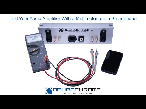 Test Your Audio Amplifier With a Multimeter and a Smartphone
